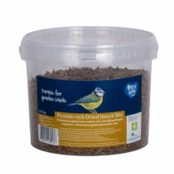 Eimer Mit Proteinreichem Getrockneten Insekten-Mix 700 G