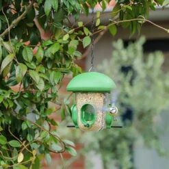 LONA Futterspender S6 Grun -Vogel Verkaufe 310260119 lona angy 0091 1