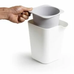 Selbstbewässernder Blumentopf Viereckig, Weiß -Vogel Verkaufe 563470119 5