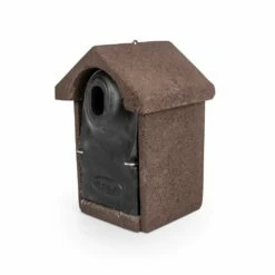 Nistkasten „Salamanca“ WoodStone, Oval -Vogel Verkaufe 90741 woodstone nestkast houtbeton vrijhangend ovaal sw low res 1014